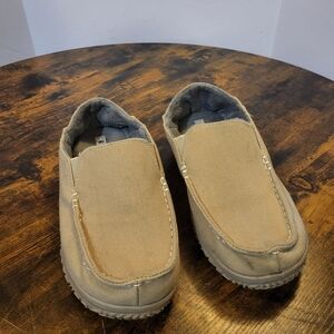 ROWM Casual Slip-On Canvas Shoes in Tan 13/14